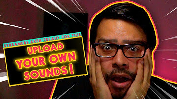 THIS COULD GET DANGEROUS FOR STREAMERS.. - How To Make Custom Sound Emotes For Your Stream