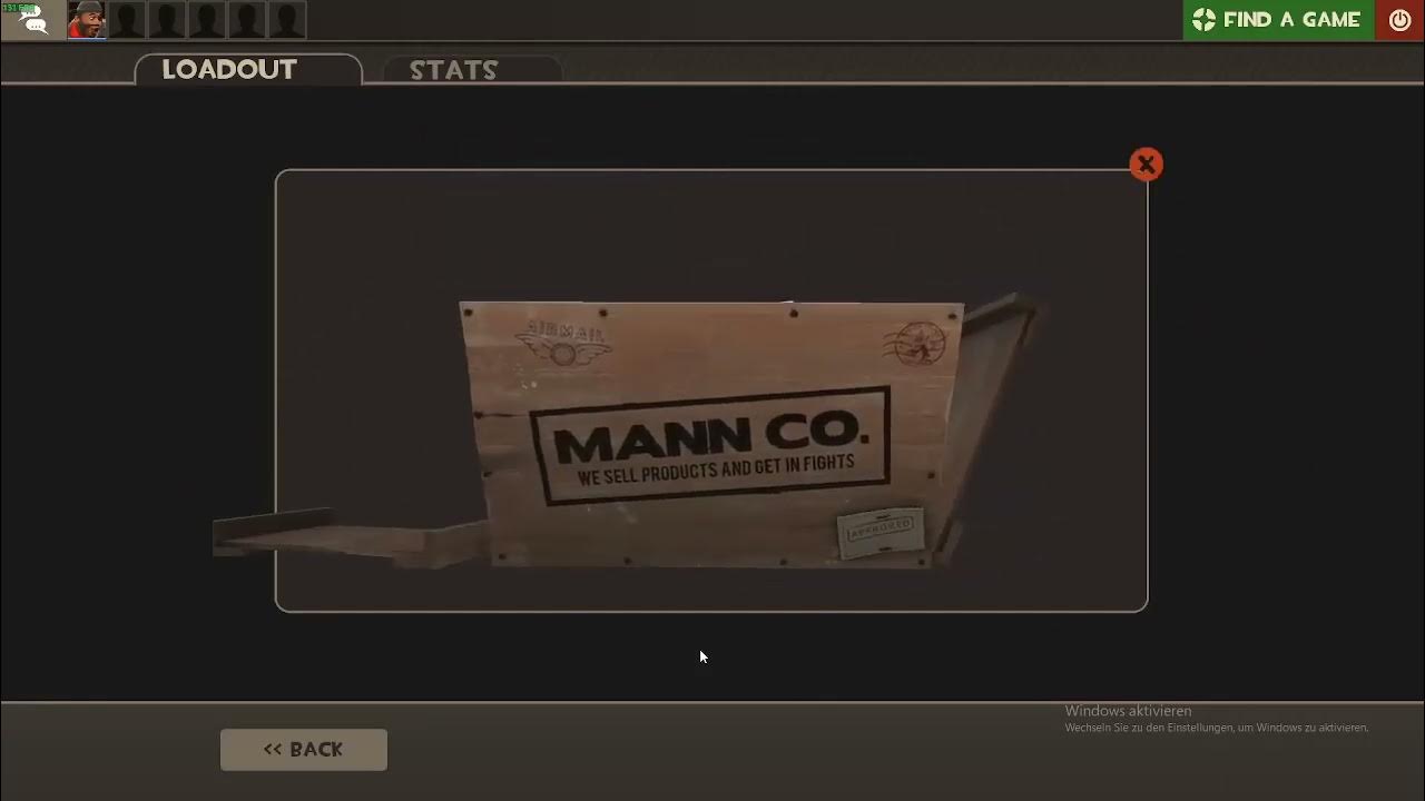 TF2 Unboxing a Scream Fortress X War Paint Case YouTube