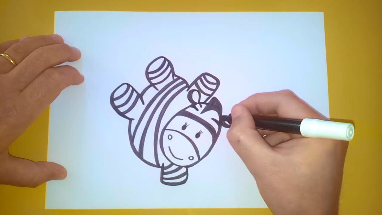 Como Desenhar Zebra