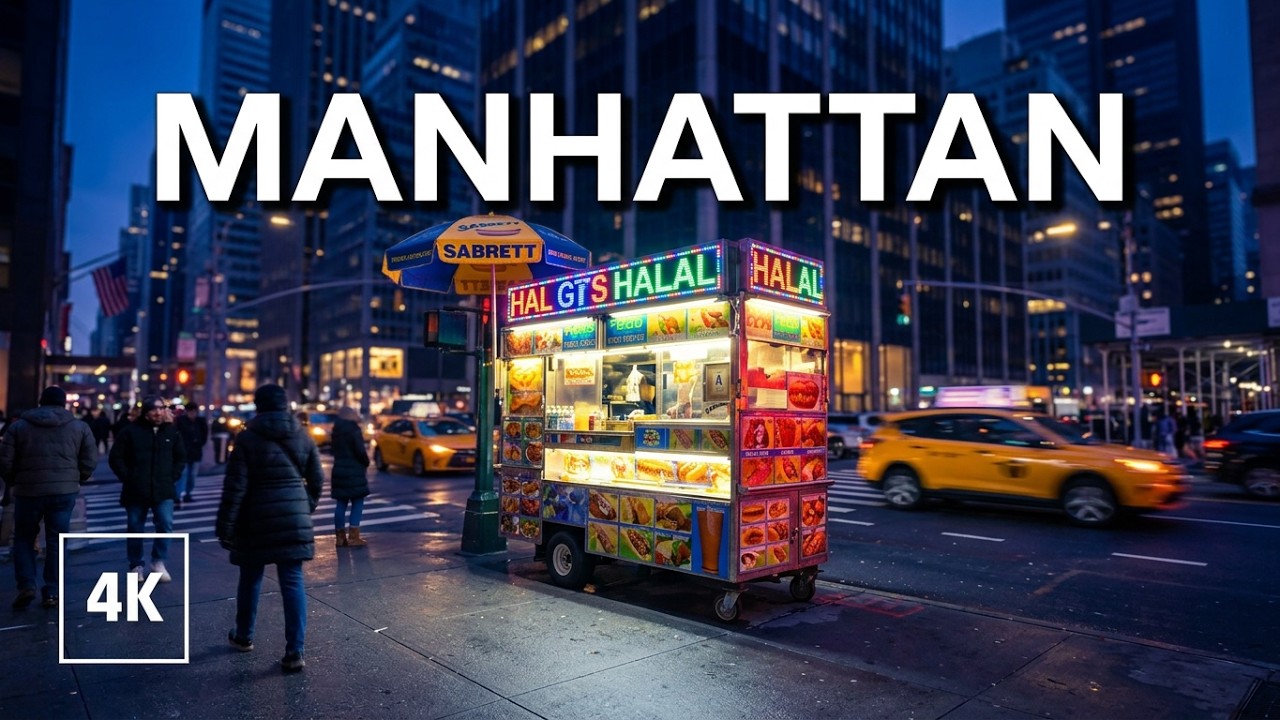 New York, Amerika Serikat | Jelajah Kota Malam 4K | 6 Mei 2026