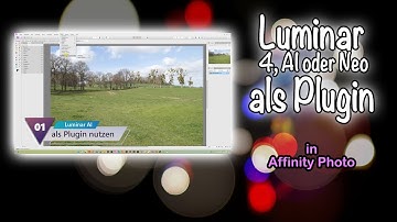 Luminar als Plugin in Affinity Photo