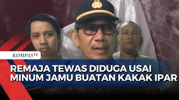 Remaja di Palembang Tewas, Diduga Usai Minum Jamu Buatan Kakak Ipar