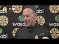 Sturm speaks with the media ahead of preseason opener vs WSH on Sunday