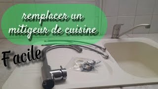 Comment changer un robinet de cuisine / salle de bain