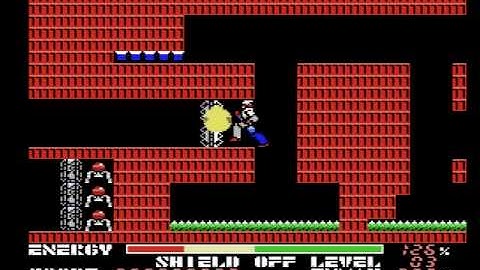 Chexder.thexder MSX (1986 Game Arts) Level 3.