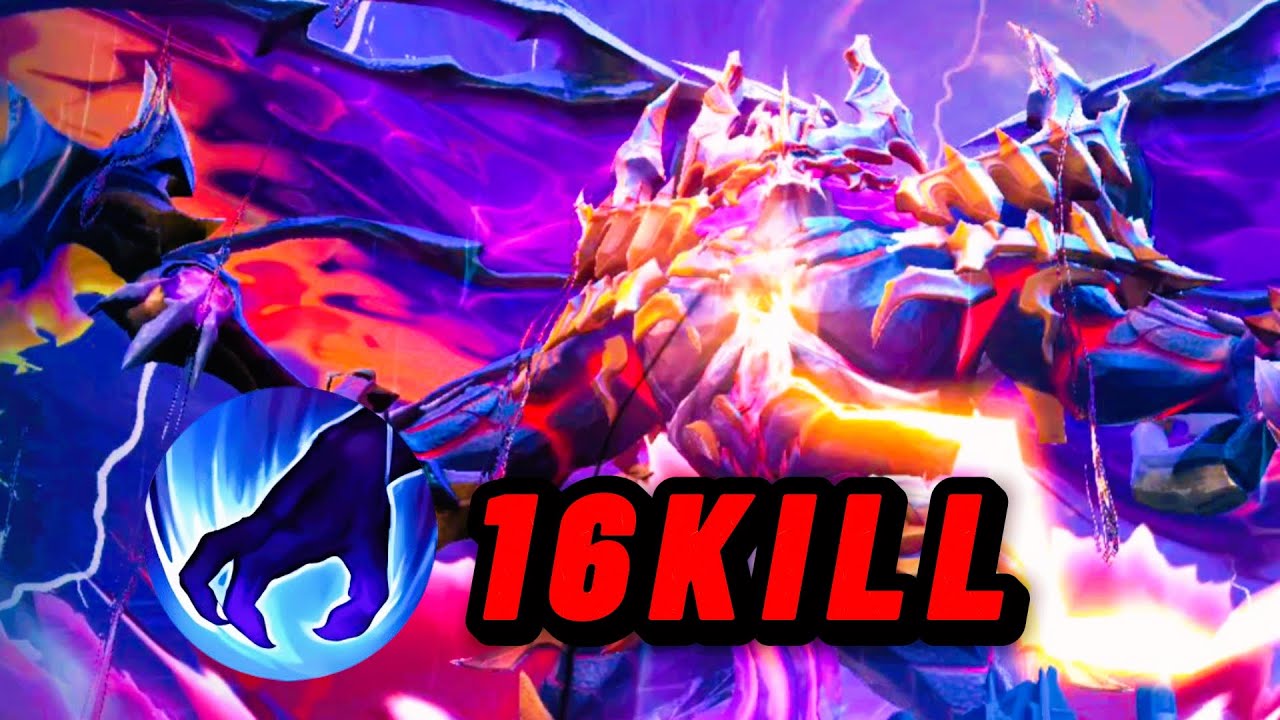 NICE 16KILL THAMUZ JUNGLER MVP GAMEPLAY OP BUILD & EMBLEM! | MLBB