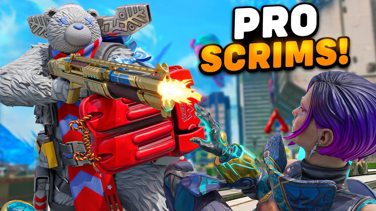 Stallions FARMING PROS in International Scrims! (Scrim Highlights) - Apex Legends