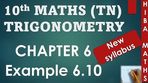 10th maths chapter 6 example 6.10 tn samacheer hiba maths