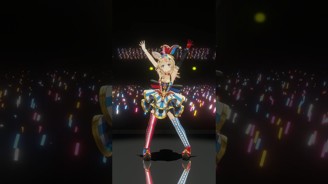 BLUE CLAPPERソロで踊ってみた！ #hololive #ねぽらぼ #shorts #尾丸ポルカ