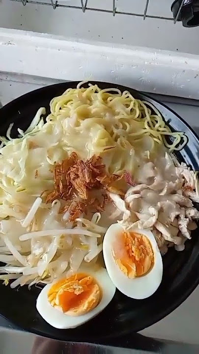 mau beli tpi di jepang gk ada jualan 🫢, yaa sudah bikin dewe bae😅 #miekoclok khas Cirebon