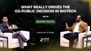 Details HRI | Speaker Series | Samir Patel | Episode 6- What Really Drives the Go Public Decision in Biotech Update