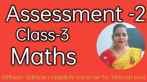 Class-3#Assessment-2#maths#mittsure  by Mukesh soni