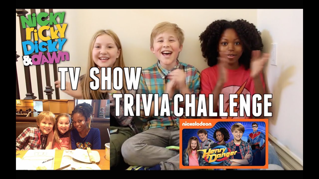 Henry Danger TV Show Trivia Challenge with Ella Anderson and Riele ...