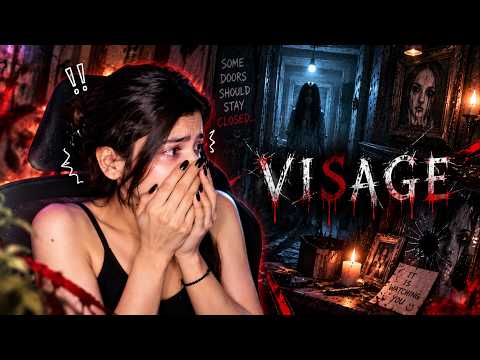 THIS HORROR GAME IS ACTUALLY TERRIFYING | VISAGE !kick !insta#148 #valorantlive #girlgamer #facecam