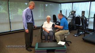 Seated Step Test Video: Bill Temes | MedBridge