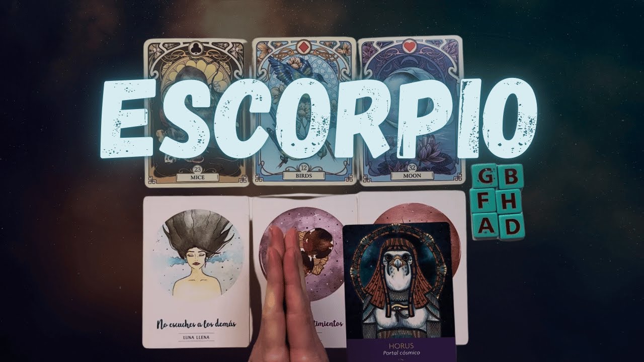 ESCORPIO ESTA PERSONA TE VA A PEGAR UN MENEO TERRIBLE 🔥😍 HOROSCOPO # ...