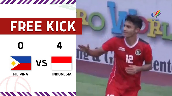 BEST FREEKICK BABAK 1 INDONESIA VS FILIPINA