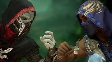 Mortal Kombat 1 - Ermac vs Rain | All Intro/Interaction Dialogues