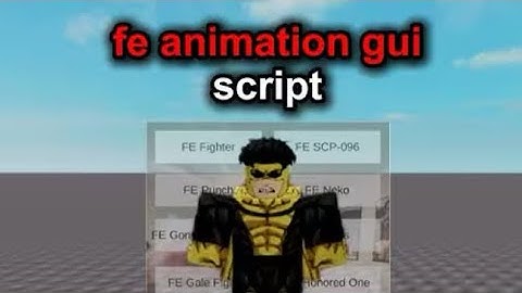 FE R6 ANIMATIONS | NO KEY | LINK IN DESCRIPTION