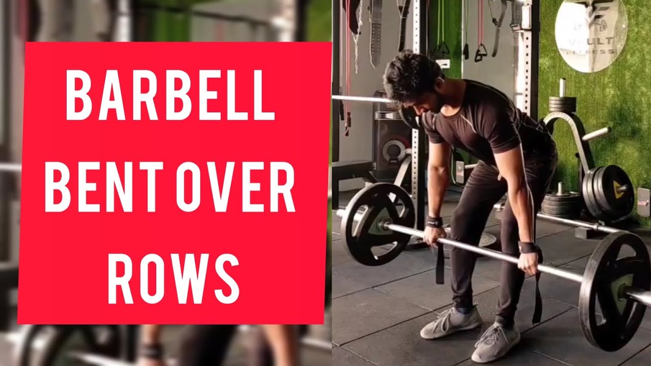 How to perform Barbell bent over rows. #exercise #gym #nutrition - YouTube