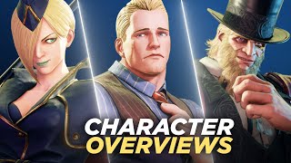 Falke, Cody, G - Street Fighter V Character Overviews