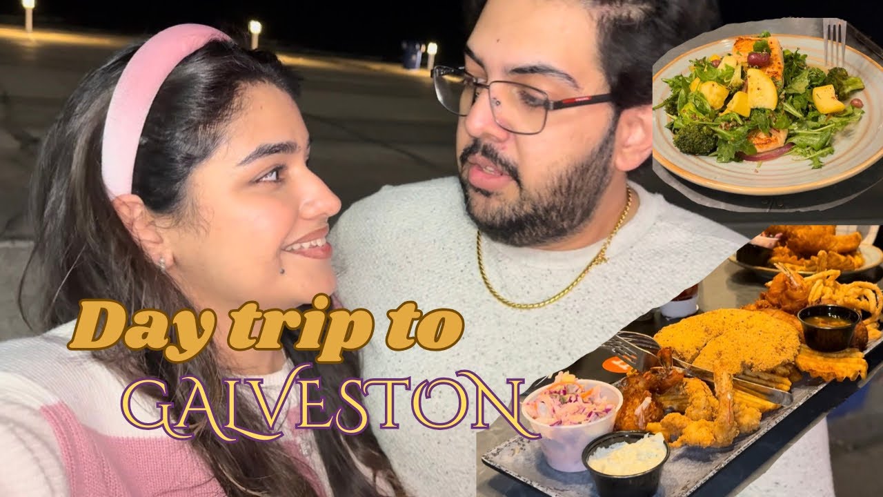 Day trip to Galveston 🌊🐟🐠 fun day with fam💖✨💯