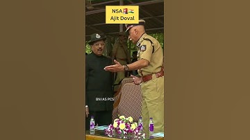 NSA 🚨🇮🇳 Ajit Doval #ips #svpnpa #svpnpastatus #cse #trending #ytshorts #nsa #yt  #upscmotivational