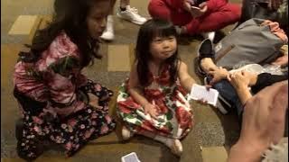 Celine & Dion Tam With Friends at AGT Backstage