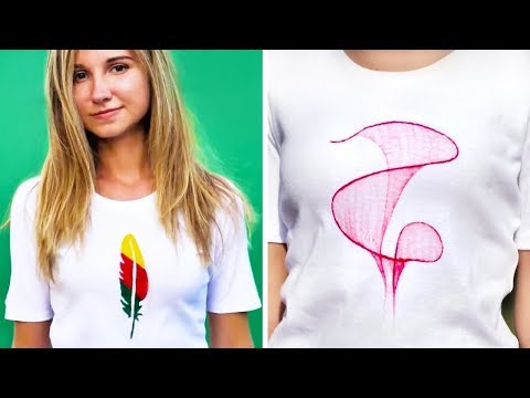 Video: Cómo Decorar Una Camiseta Blanca