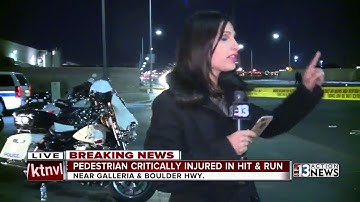 Pedestrian critically injured in hit-and-run crash