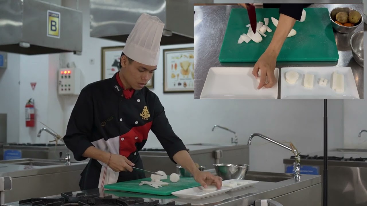 Type cutting vegetable 