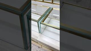 CUSTOM LUXURY JEWELRY SHOWCASE: Low-Iron Glass &amp; Hidden Tracks for High-End Jewelry Display