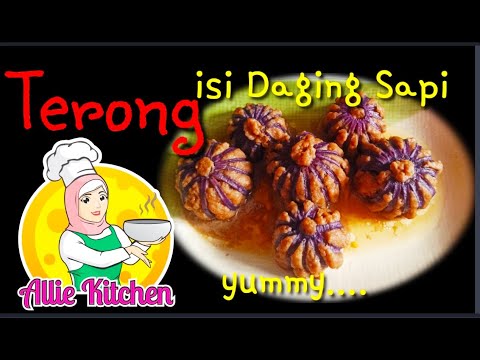 Masak Terong Isi Daging