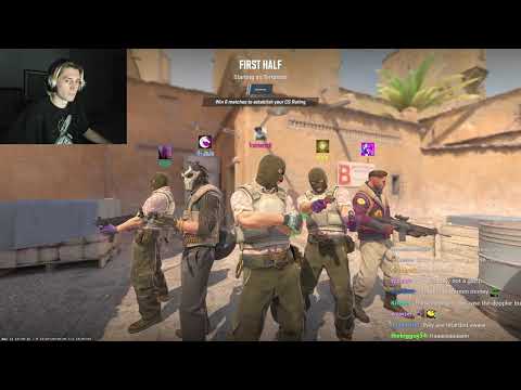 xQc Plays Counter Strike with the Boys