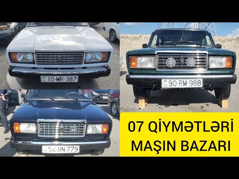 Maşın bazarı 07 QİYMƏTLƏRİ-YENİ VAZ 2107-EL ARASINDA NOL YEDDİ ADLANAN CANAVAR