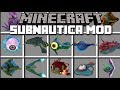 Minecraft SUBNAUTICA MOD / SURVIVE THE EVIL MINEAUTICA FISH!! Minecraft