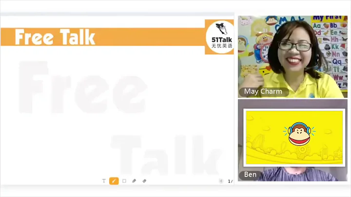 My 51Talk class - Adults’ lesson (free talk) Demo | May Charm - DayDayNews