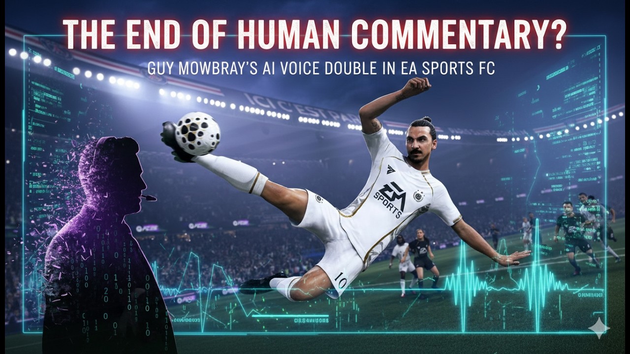 The End of Human Commentary? Guy Mowbray’s AI Voice Double in EA Sports FC