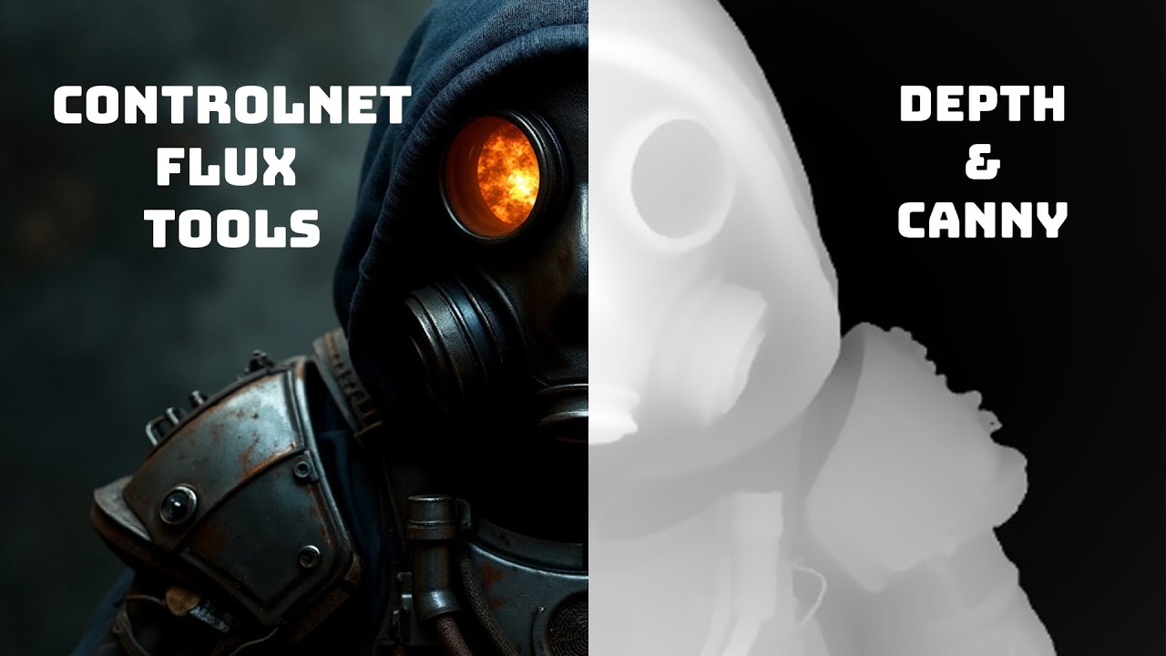 ControlNet Flux Tools | Flux Canny | Flux Depth