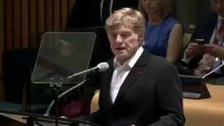 Robert Redford Urges UN Leaders to Act on Climate
