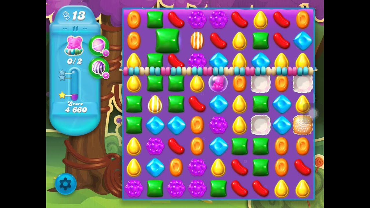Candy Crush Soda Saga Level 11 - 3 Stars, Big Combo Bonus