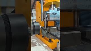 Pipe end forming machine|Steel pipe pier rib machine