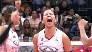 Jasmine Nabor Eya Laure Rev Up For Chery Tiggo Vs Petro Gazz 2024 Pvl All-Filipino Conference