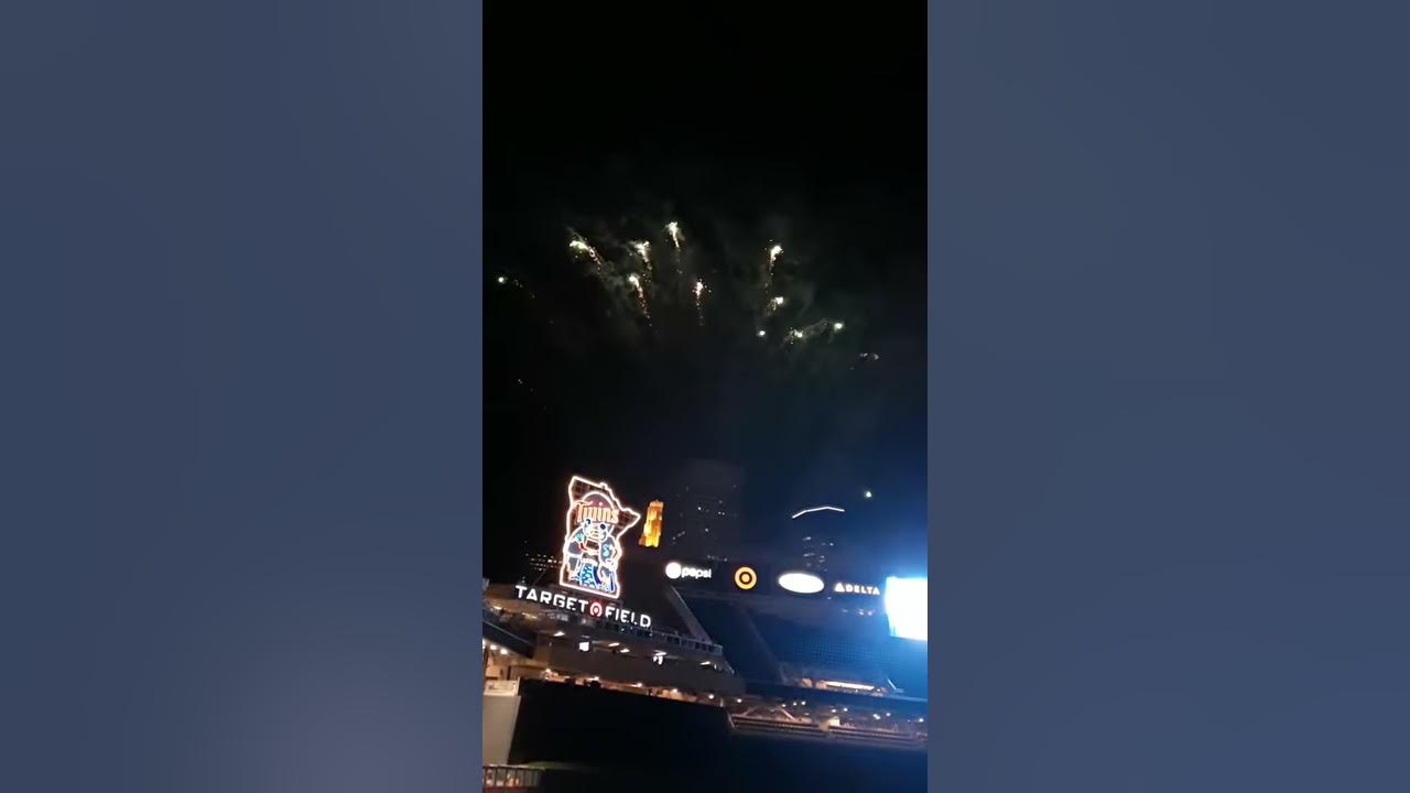 Fireworks at Target Field YouTube