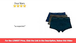 Calvin Klein Underwear Men's Pack of 3 Trunk Shorts