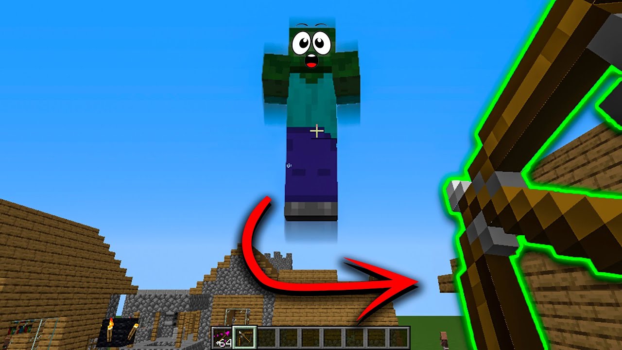 anti-gravity bow in minecraft