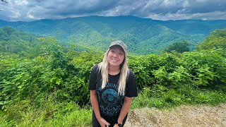 Great Smoky Mountains HIGHEST POINT - Clingmans Dome Hike + Mountain Roads thro NC & TN (road trip)