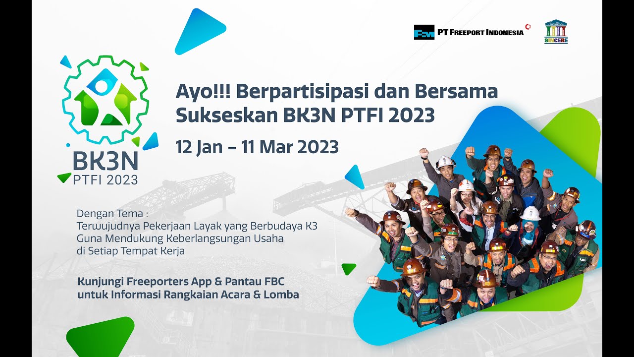 Pembukaan Bulan Keselamatan dan Kesehatan Kerja Nasional (BK3N) - YouTube