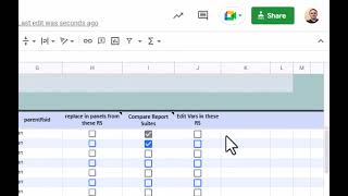 Editing eVars, props & Success Events with the Adobe Analytics Component Manager for Google Sheets