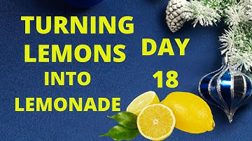 CHRISTMAS 🎄IN JULY | DAY 18: TURNING 🍋LEMONS INTO LEMONADE 🍋 | BEST DAY |  MEDICAL CODING WITH BLEU